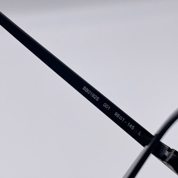 BALENCIAGA BB0192S 001 Black/Grey Unisex Sunglasses only worn twice! - Picture 5 of 10